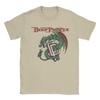 T-shirt Vintage Été Strike Profond Violet Ambiance T-shirts Populaires T-shirt 100% Polyester pour Hommes Y2K Drôle Pas Cher Manches Courtes