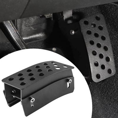 Vancroser Wrangler JK Raised Accelerator Pedal for Wrangler Accelerator Custom Parts 2007-2017 JK, Non-Slip Pedal, (Black)