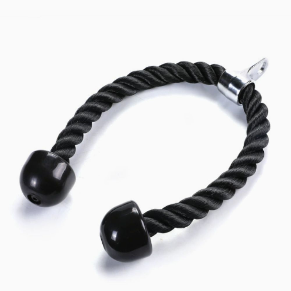Beschichtetes Nylon Trizepsseil Zugseil Mehrfarbiges Trizepsseil Kabel Fitness Workout