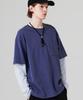 GOSTREET Layered Long Sleeve Blue