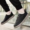 2024 New Spring Men's Sneakers Designer Replica Breathable Shoes Round Toe Light Board Trendy All-match Sports and Leisure Shoes