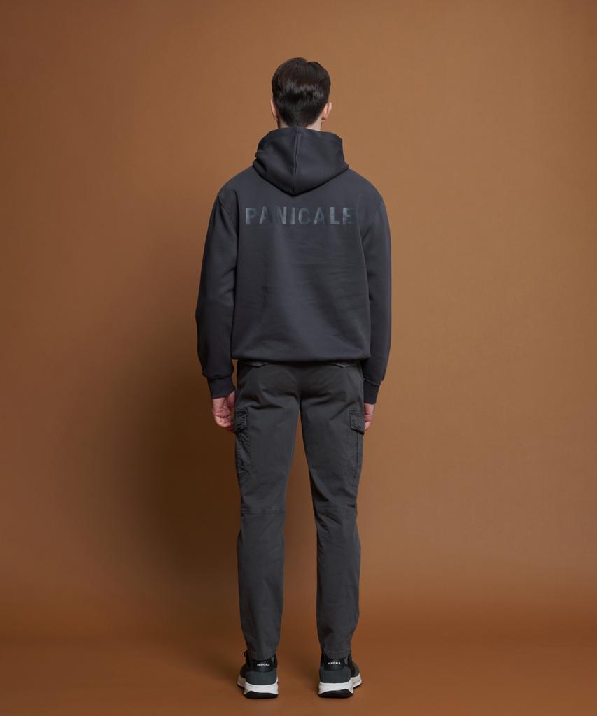 PANICALE Charcoal Drawstring Cargo Pants