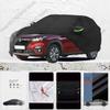 Pour Suzuki S-cross Pare-soleil Anti-UV Résistant à la Pluie et à la Neige Housse Noire Anti-poussière Parapluie de Voiture Housse Complète de Voiture Protection Extérieure