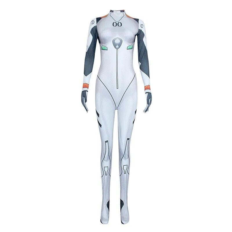 

Аніме EVA Cosplay Costume Bodysuit Asuka Tights Maillot Ayanami Langley Hallowen Party Cloth XXXL&EVA