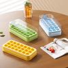 Silicone Ice Cube Tray With Quick-Release Press Design Food Grade Material Multifunctional Storage Ice Mold For Home Outdoor Kitchen Use