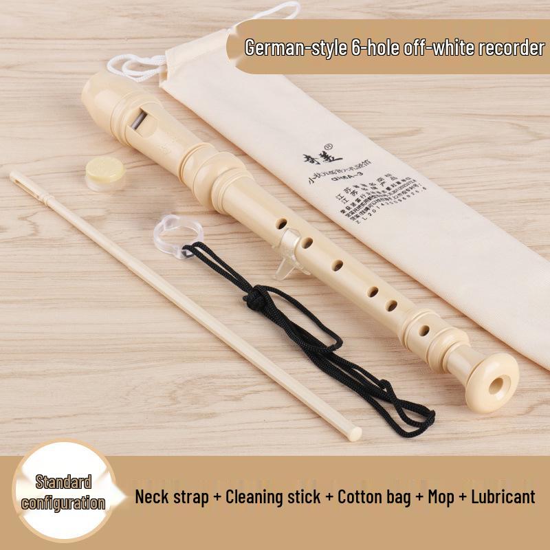 

Eight-Hole Wooden Soprano Alto Recorder for Beginners
