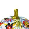 Colorful Pumpkin Art Sculpture for Elegant Home Decor