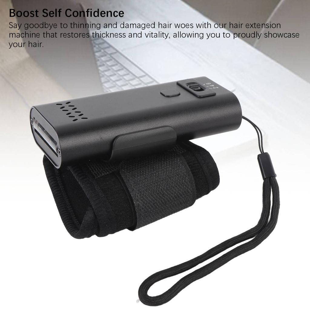 LED Hair Extension Light Portable Fast Curing Hair Extension Lamp with 3000mah Rechargeable Battery