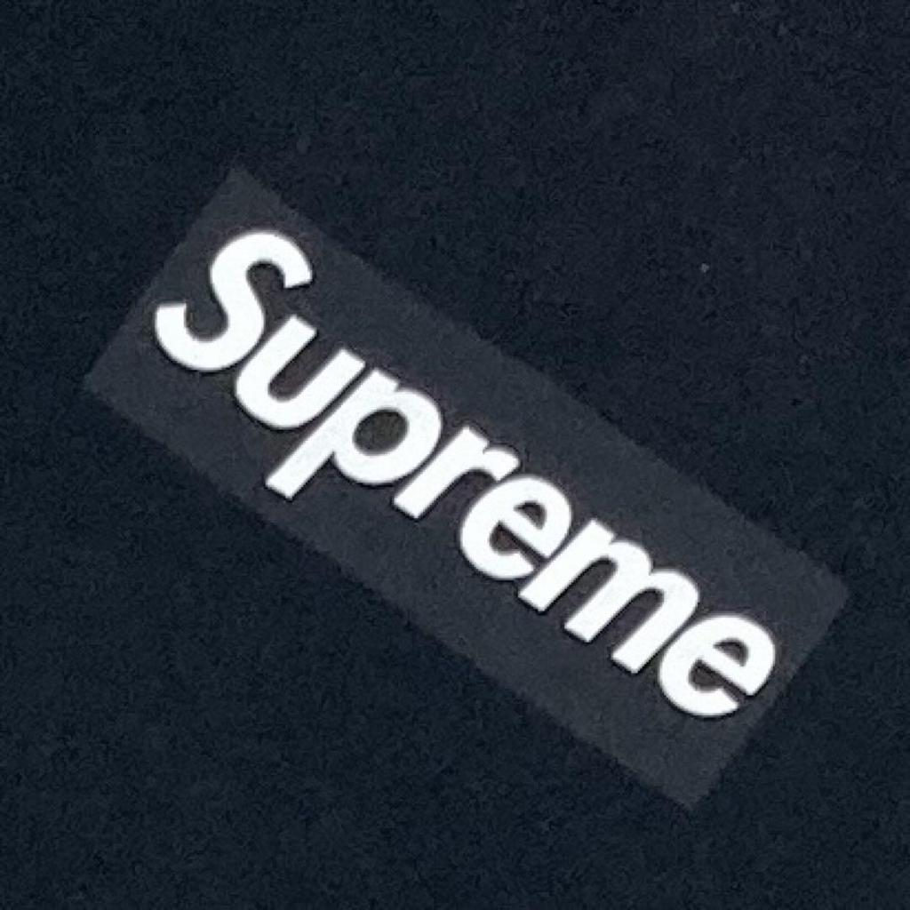 [USED] Rare XL Supreme Box Logo Long Sleeve T-Shirt (Black) worn by BTS Jungkook