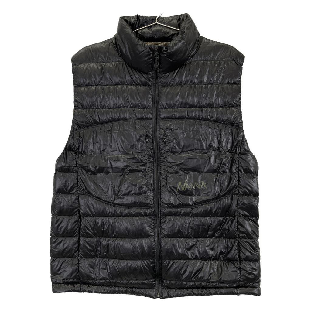Nanga ND2441-1N402-C Black ULTILIGHT Packable Down Vest Best L blackUsed