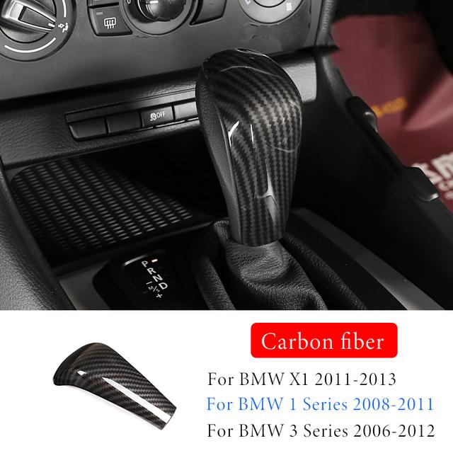 Kryt hlavy radiacej páky, nálepka s ozdobnou lištou, pre BMW 1 3 Series x1E48 E61E64 E65 E85 E86 E83 E53 E81 E82 E87 E90 E91 E92