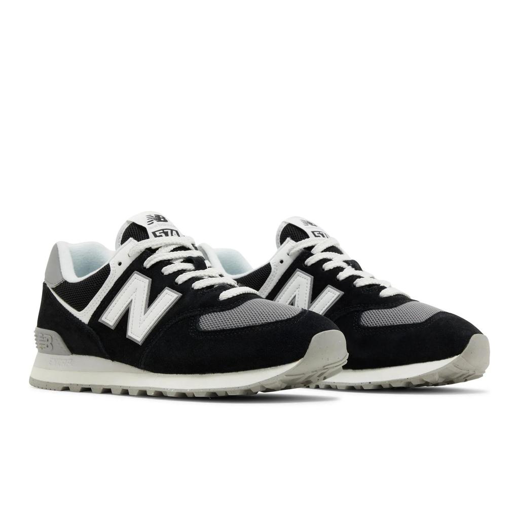 New Balance 574 'Black White Grey' (Unisex) Black / White Running Shoes U574FBG