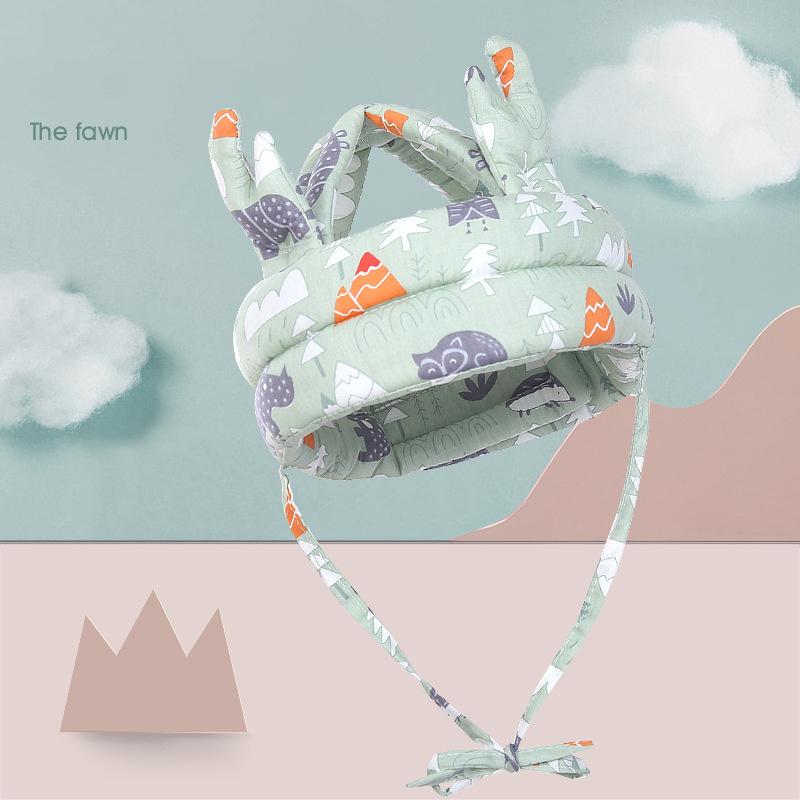 Soft Comfortable Head Security & Protection Adjustable Hats Baby Toddler Cap Anti-Collision Protective Hat Baby Safety Helmet