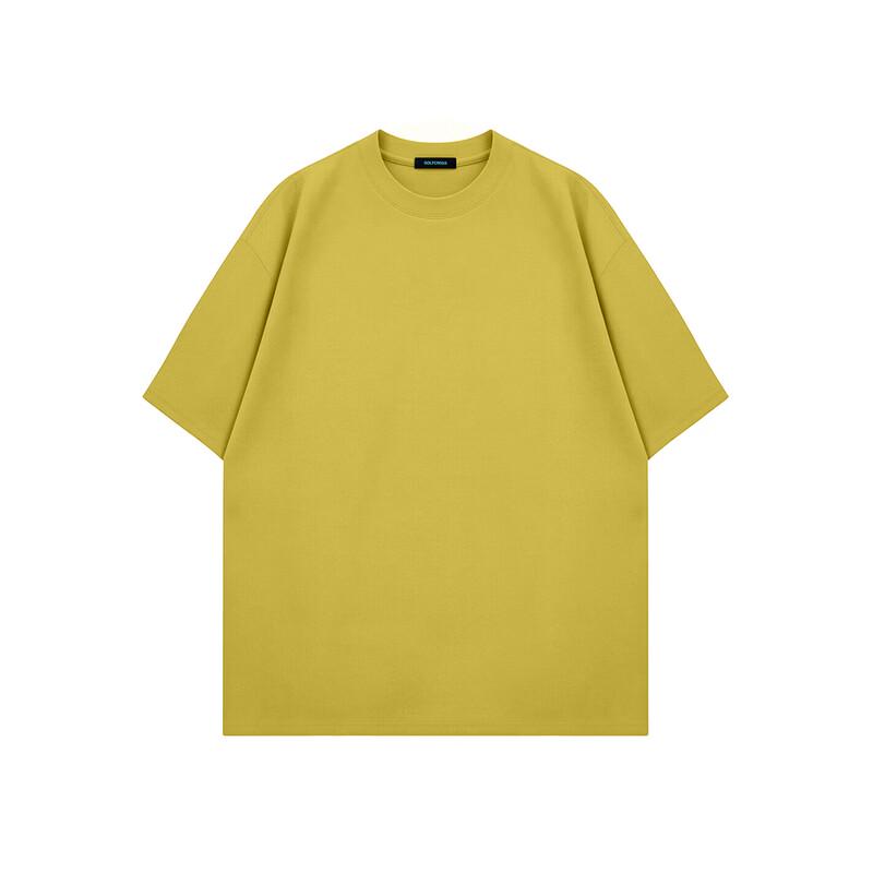 GOLFCROSS Unisex UPF50+ Antibacterial Solid Color Crew Neck T-Shirt S