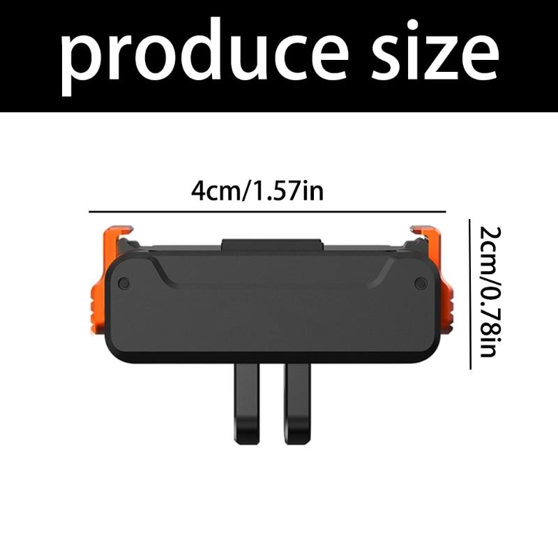 Universal Camera Mounting Base Tool Easy Quick Detach Camera Base Travel Photography Gear for Action 5pro/4 Use