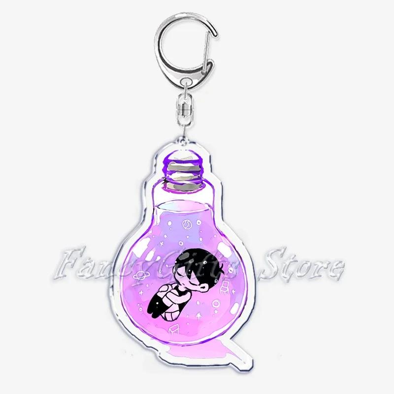 Beliebtes Spiel Omori Schlüsselanhänger Schlüsselring Schlüsselanhänger für Accessoires Tasche Sonniges Anhänger Schlüsselanhänger Ketten Schlüsselanhänger Schmuck Studenten Geschenke