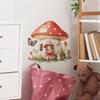 The Little Girl's Mushroom House Bedroom Living Room Home Wall Background, Beautification and Decoration Wall Stickers