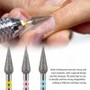 1Set Manicure Tungsten Steel Polishing Head, Nail Removal, Diamond Engraving and Polishing, Dead Skin Removal Manicure Tool