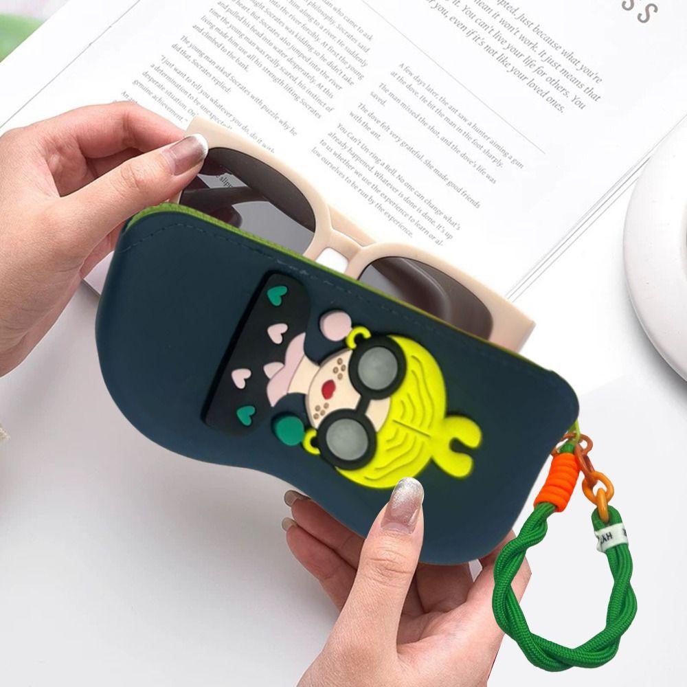 New Multifunctional Glasses Bag Dustproof Waterproof Small Items Bags Silicone Cosmetic Bags