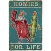 Vintage Alcohol Humor Metal Sign Drinking Bar Decor 20x30cm