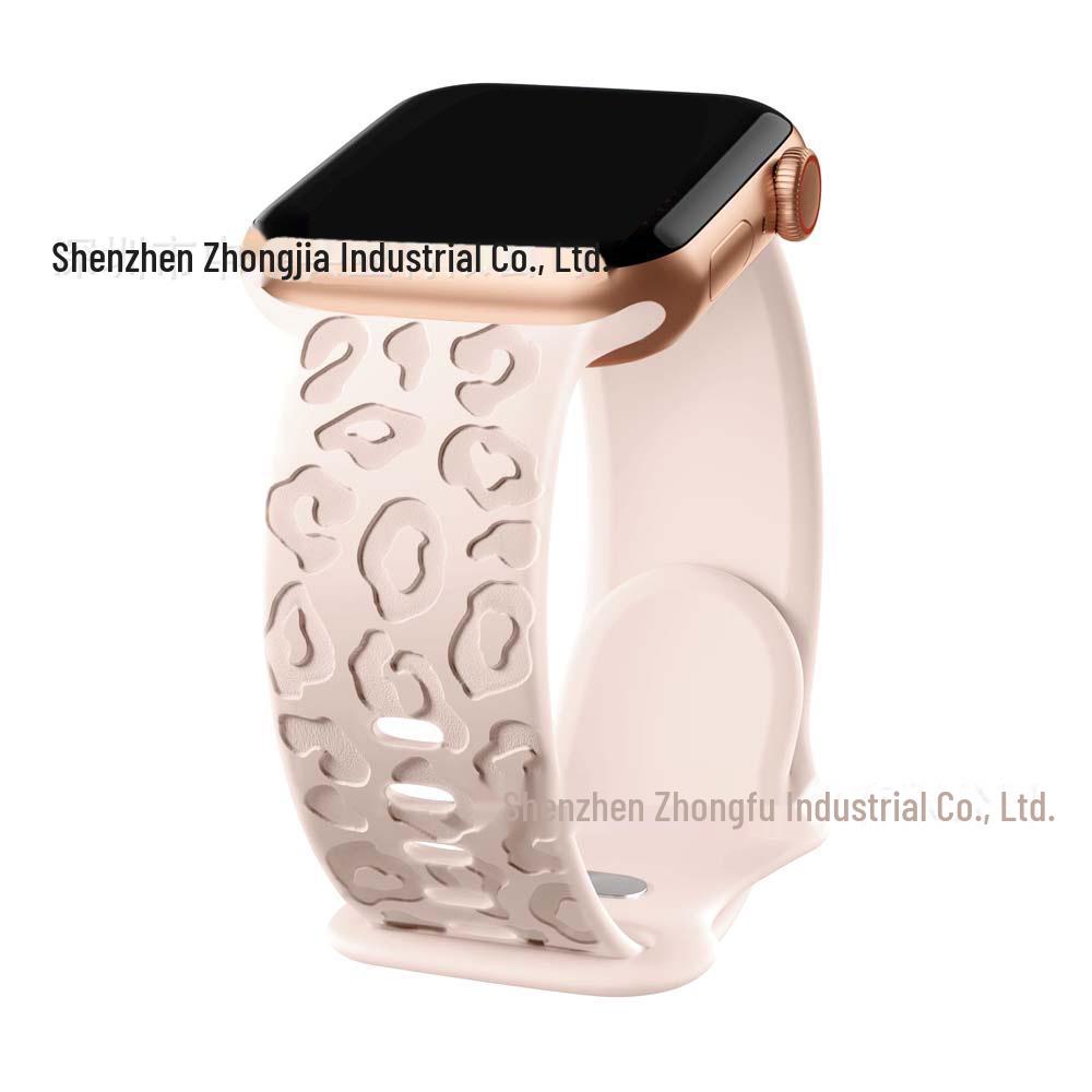 

Силиконовый ремешок с леопардовым принтом для Apple Watch Ultra S9 (41мм/40мм/45мм/49мм) 42/44/45/49mm