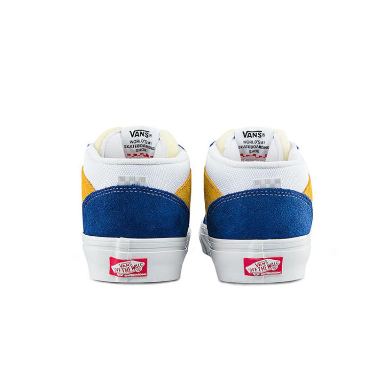 Vans Skate Half 'Blue White Yellow' Vans VN0A4BXGBYL