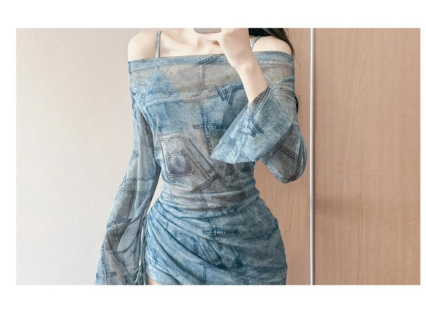 Dámské trojdílné korejské plavky 2025: Dvoudílný design, Sexy halenka, Zeštíhlující, Konzervativní pro horké prameny