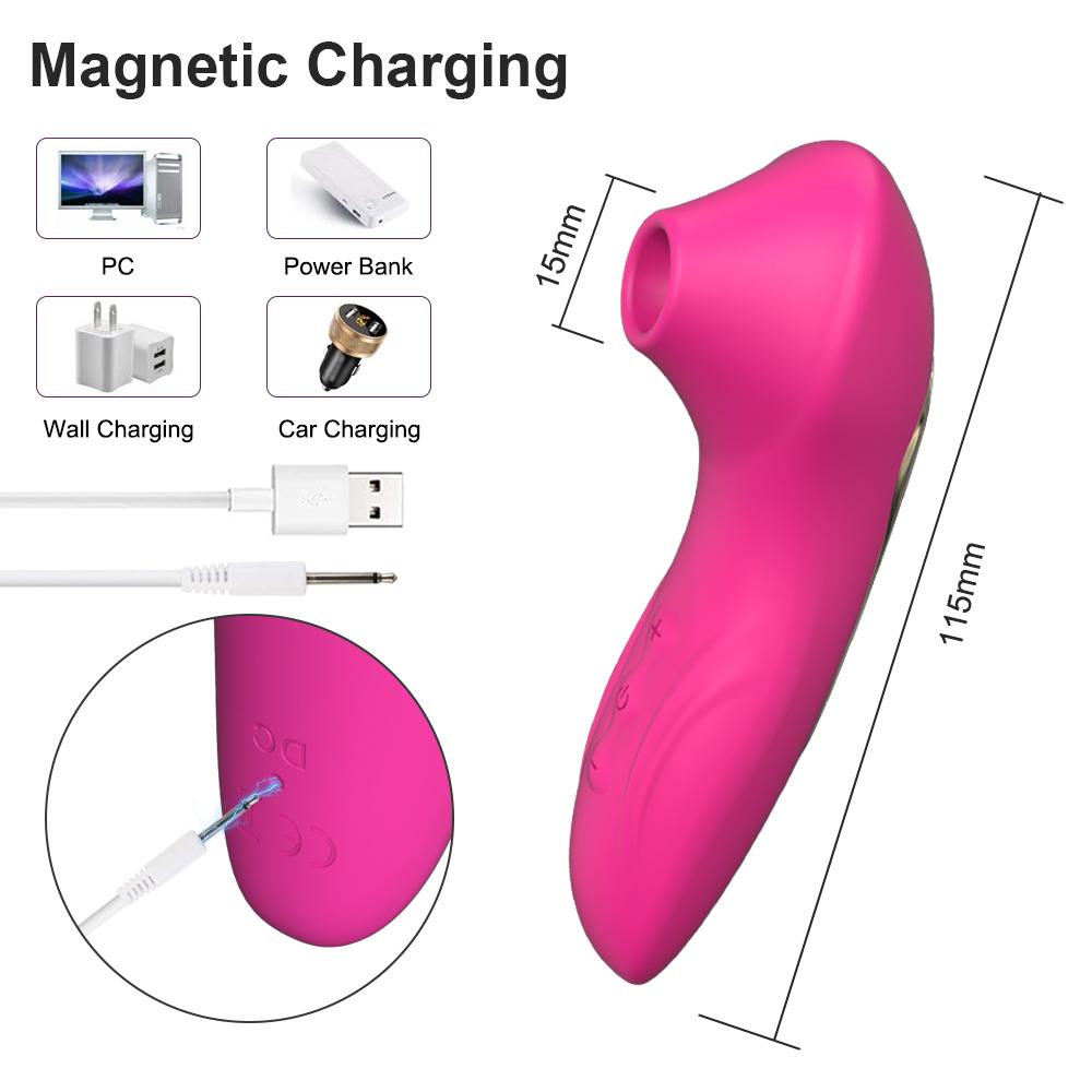 Kraftig klitorisstimulator Vibrerende sexleketøy for kvinner Voksne 18