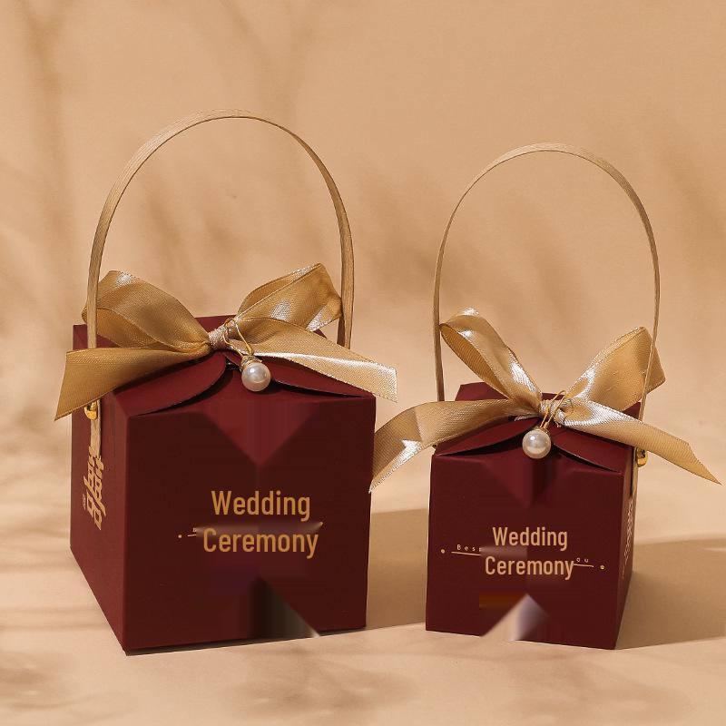 Wedding Candy Box Gift, Bridesmaid Favor Handbag
