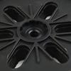 Platorello di Supporto per Platorello Abrasivo con Velcro a 6 Fori da 6 Pollici Adatto Per Levigatrice BOSCH GEX 150 GEX 150 AC GEX 150 Turbo Macchina Smerigliatrice