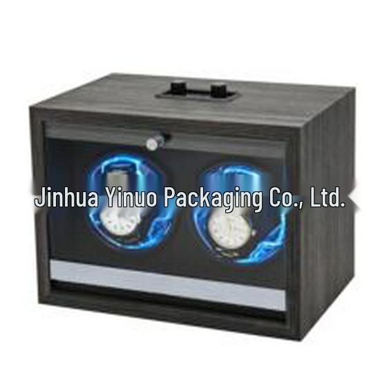 Electric PU Leather Automatic Watch Winder with Rotating Motor