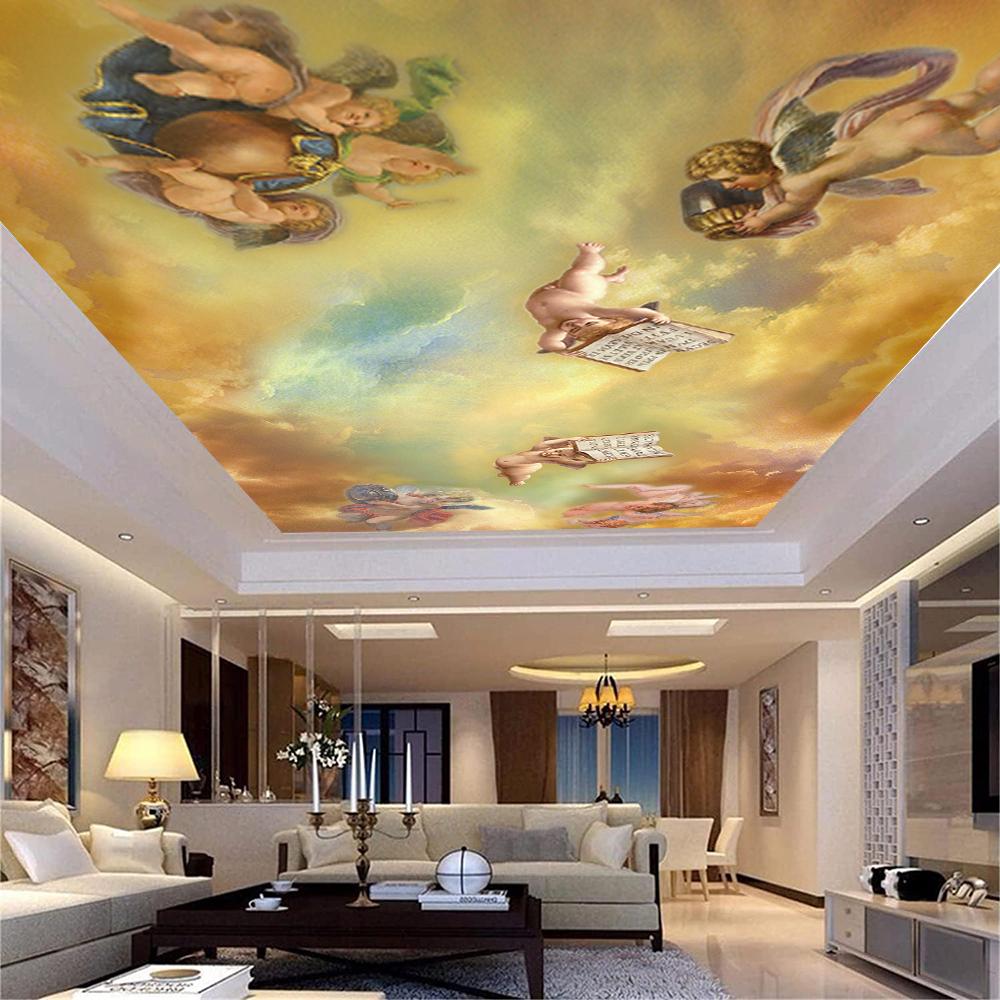 Fototapet 3d Înger Tapet Tavan Sufragerie Dormitor Tapet