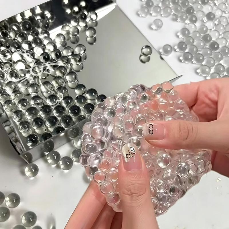 Balls Ice Beads Stress Relief Toy Soft Mochi Fidget Toy Slow Rebound Squeeze Ball For Adults Anxiety Relaxation