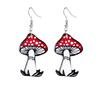 Acrylic Mushroom Girl Sexy Personalized Funny Retro Earring Fashion Ear Drop For Women