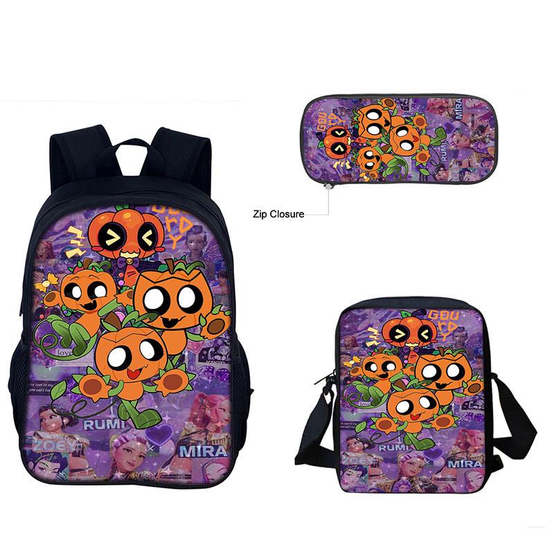 Dandys World Gourdy Childrens Backpack Pack With Cartoon Print And Waterresistant Material For Students
