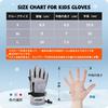 Hikenture Ski Gloves Thinsulate Double Waterproof Fleece Lining Snow Gloves for Kids and and Adjustable Perfect for Outdoor Winter and Kids' [3M