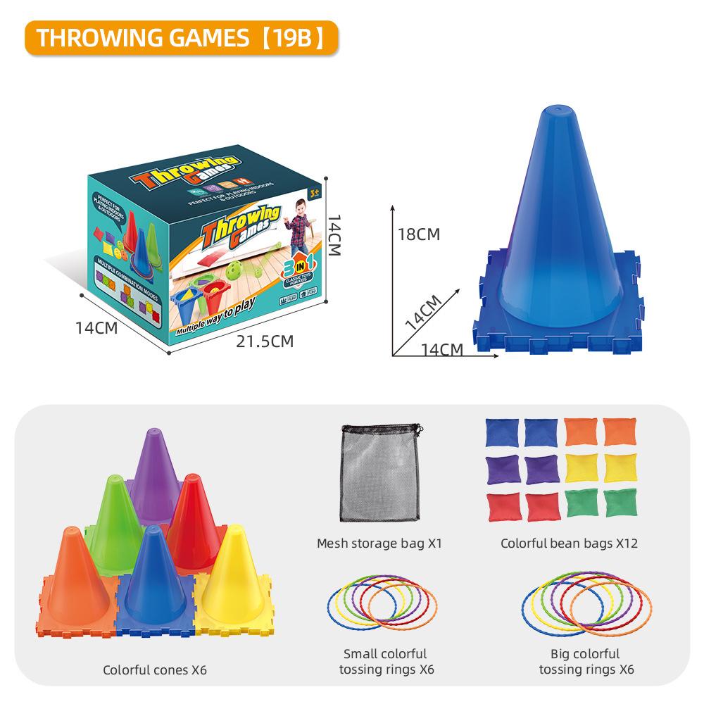 

Игры для вечеринок Отдых на свежем воздухе Групповое строительство Многопользовательские интерактивные светящиеся игрушки Семейный подарок на день рождения Бросок 18B