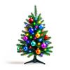 Small Christmas Tree 2 Feet for Christmas Celebration, Artificial Christmas Tree with Foldable Stand, Xmas Tree Christmas Decorations Items