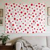 A Stylish Tapestry, Red Dot Illusion,perfect for Sprucing up Wall Decor in Homes, Dorms and Bedrooms.