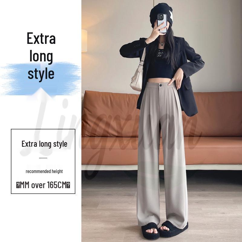 

Autumn 2026 High-Waist Wide Leg Straight Pants for Women XL