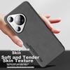 Phone Case for Huawei Pura70pro, for Huawei P70 Pro+, Upgraded Skin-Like Matte Lens Full Protection Personalized Silicone Case - Midnight Black