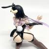 12cm Overlord Albedo Bunny Girl Anime Figure Noodle Stopper Albedo Swimsuit Action Figure Adult Sexy Collectible Model Doll Toys