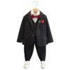 Boys' Formal Suit Set: Page Boy, Piano Performance, Medium & Large Sizes, Handsome Spring/Autumn Jacket