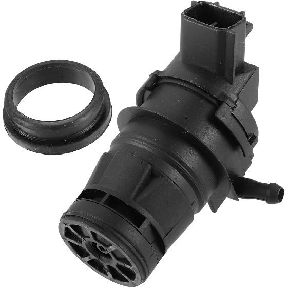 

Windshield Washer Motor Pump with Grommet for Toyota 4Runner - Pack of 1 Black Item Replacement