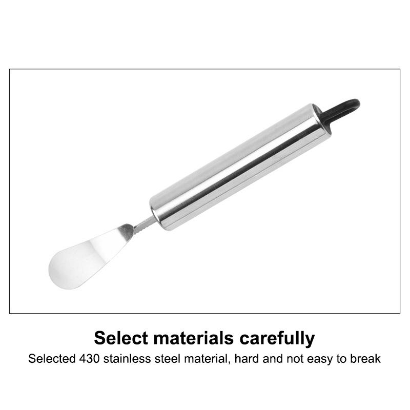 Stainless Steel Orange Peeler Citrus Peeler Tool With Comfortable Handle Fruit Slicer Cutter Remover For Kitchen