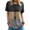 Oversized Top Summer Round Neck T-Shirt Casual Pullover 3D Printing Short Sleeve Women's Fashion Clothing Simple Style Tee Shirt