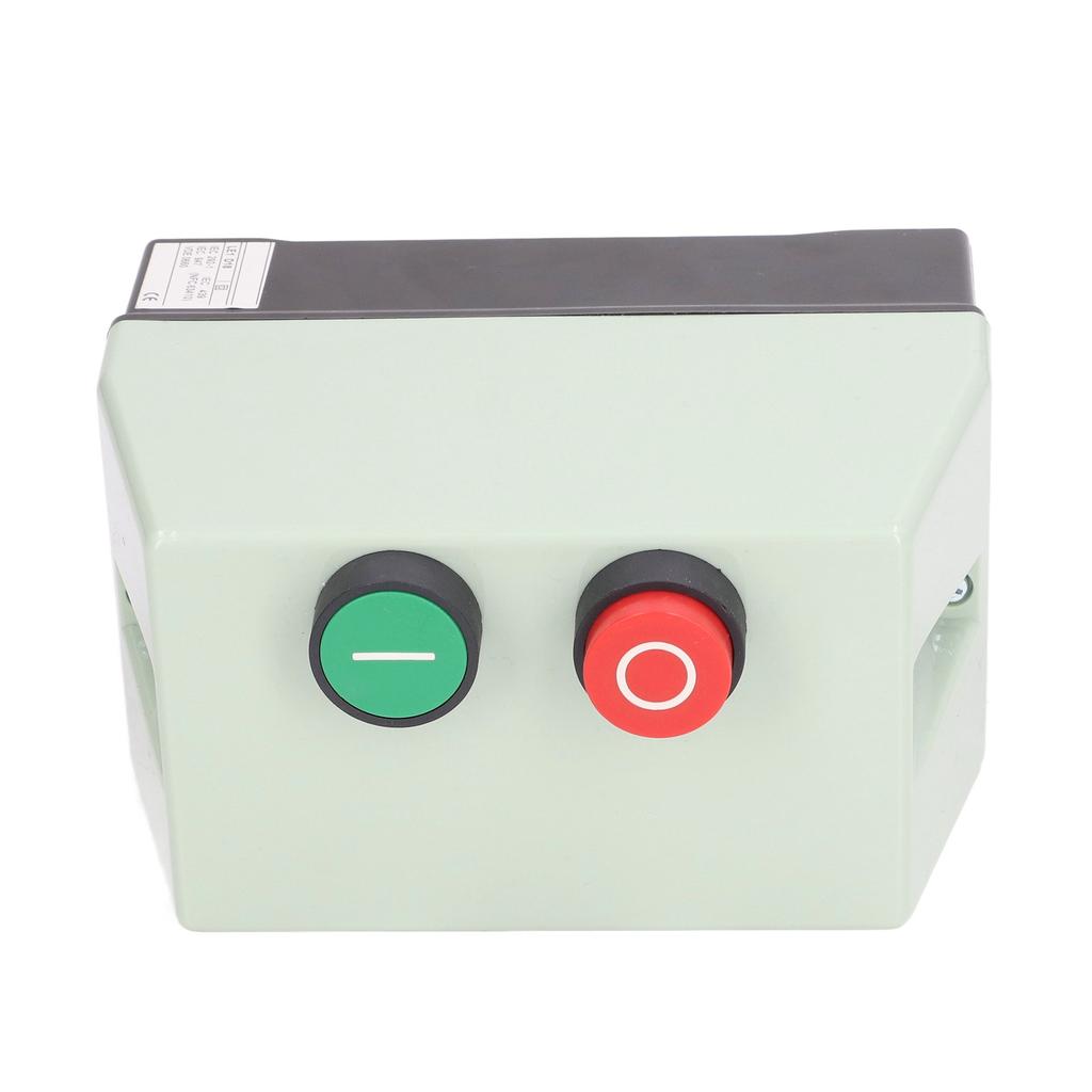 Magnetisk elektrisk motorstarter kontrollbryter motorbeskyttelse med gummiskiver 12?18A