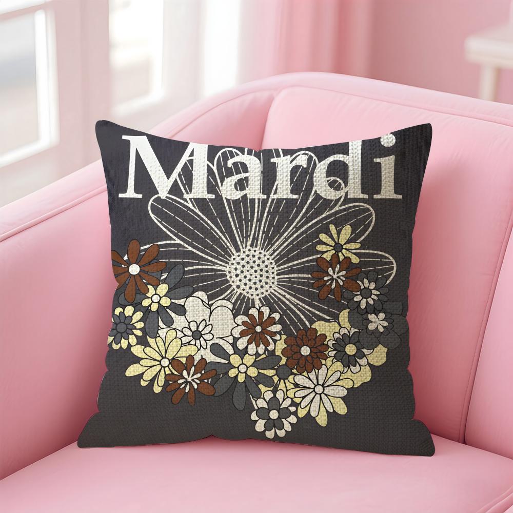 

MMardi Brand Cushion Cover Natural Linen Pillow Case DoubleSided Print Decorative Sofa Pillowcase Home Decor Gift 30x30cm