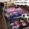Custom Name KPop Cartoon Carpet, Chair Rug,Area Rug for Office Bedroom living rooms bedroom, Doormat decor Christmas fan gifts
