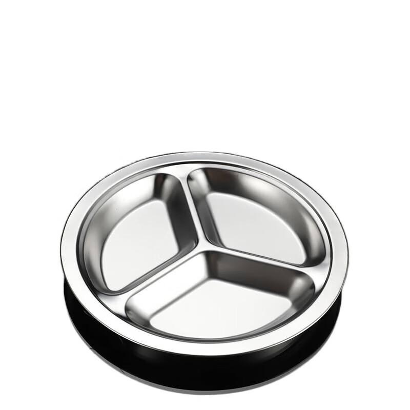 

304 Stainless Steel Divided Kids Meal Plate